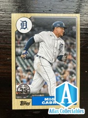 Miguel Cabrera 2022 Topps Series 1 1987 Redux 35th Insert T87-83 Tigers